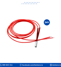 Heating Tube 12V/24V 40W 6*20mm Wire 1M