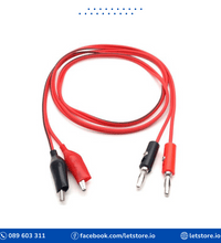 1 Meter 1 Pair Crocodile Alligator Clip