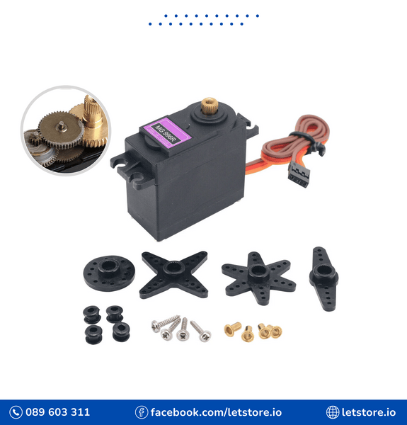 MG996R 55g Metal Gear Torque Digital Servo Motor for Futaba JR RC Helicopter Car Boat Robot