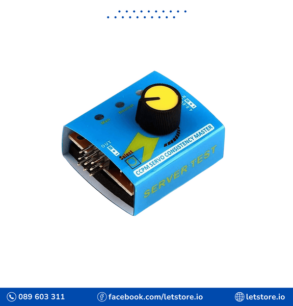 ESC Servo Tester 3 Channels CCPM Meter Checker 4.8-6V