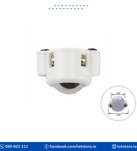 Wheel Caster DIY 15mm White